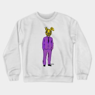 The Face of Freddy Fazbear's Pizza Crewneck Sweatshirt